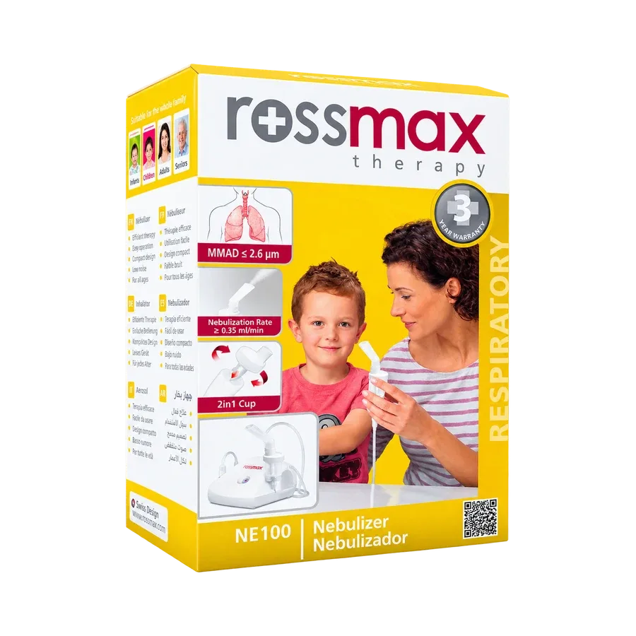 جهاز بخار نيبولايزر اطفال وكبار ROSSMAX NE100