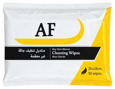 مناديل جافة مقاس 35*25