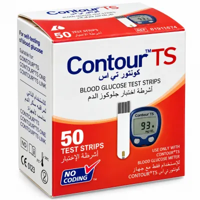 شرائط قياس سكر كنتور TS